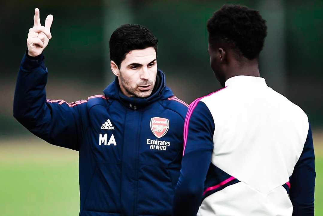 Arteta bat Saka tiep tuc da phat den hinh anh