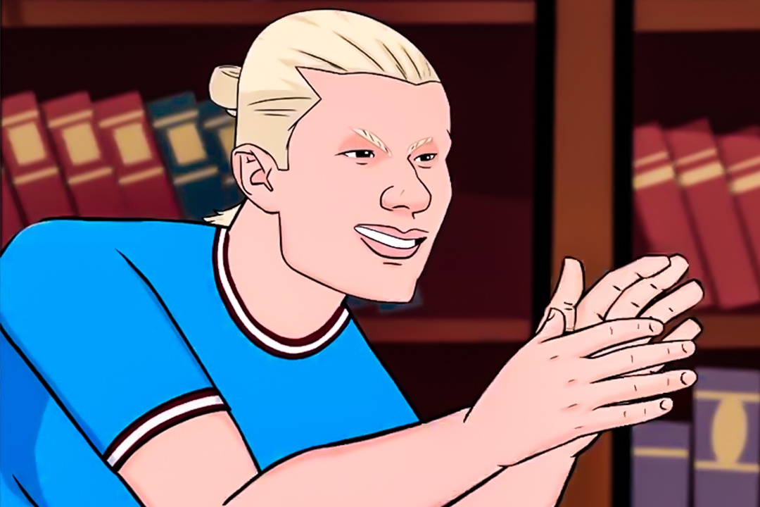 Biem hoa Haaland vui mung vi sap gap Chelsea hinh anh