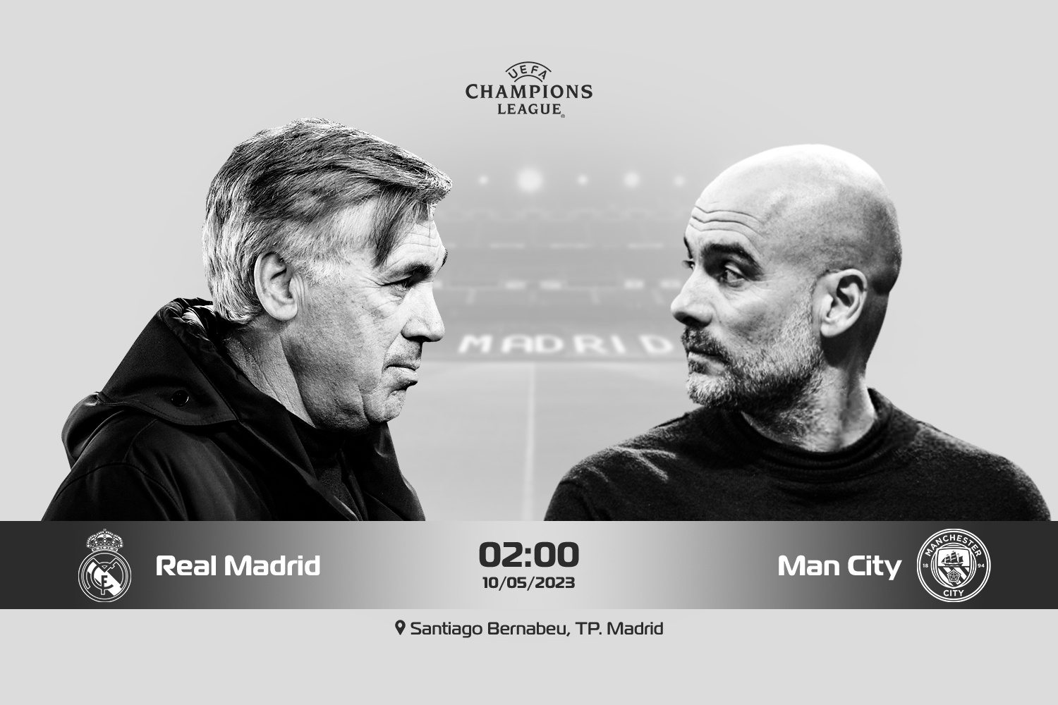 Real vs Man City anh 1