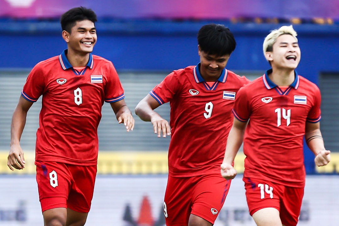 Highlights U22 Lao 1-4 Thai Lan hinh anh