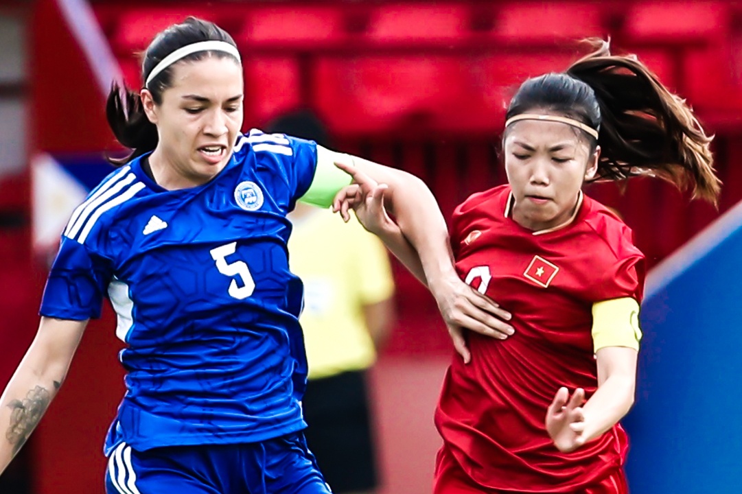 Highlights tuyen nu Viet Nam 1-2 Philippines hinh anh