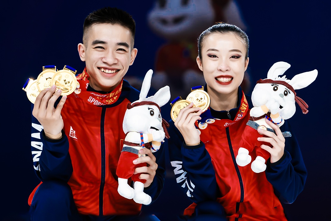 Bang tong sap huy chuong SEA Games 32 ngay 14/5: Viet Nam gianh 20 HCV hinh anh