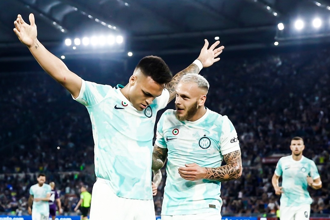 Highlights chung ket Coppa Italia: Fiorentina 1-2 Inter hinh anh