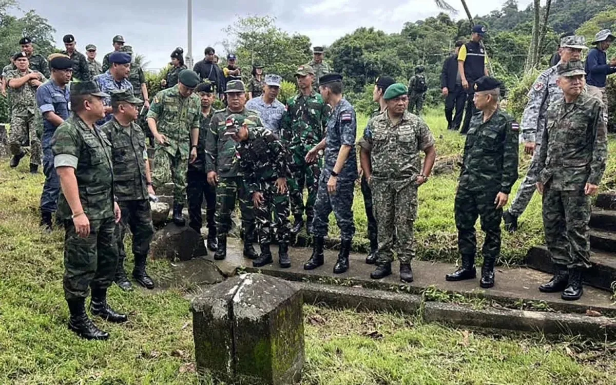 Thai Lan-Campuchia hoan tat cam moc bien gioi tam thoi hinh anh