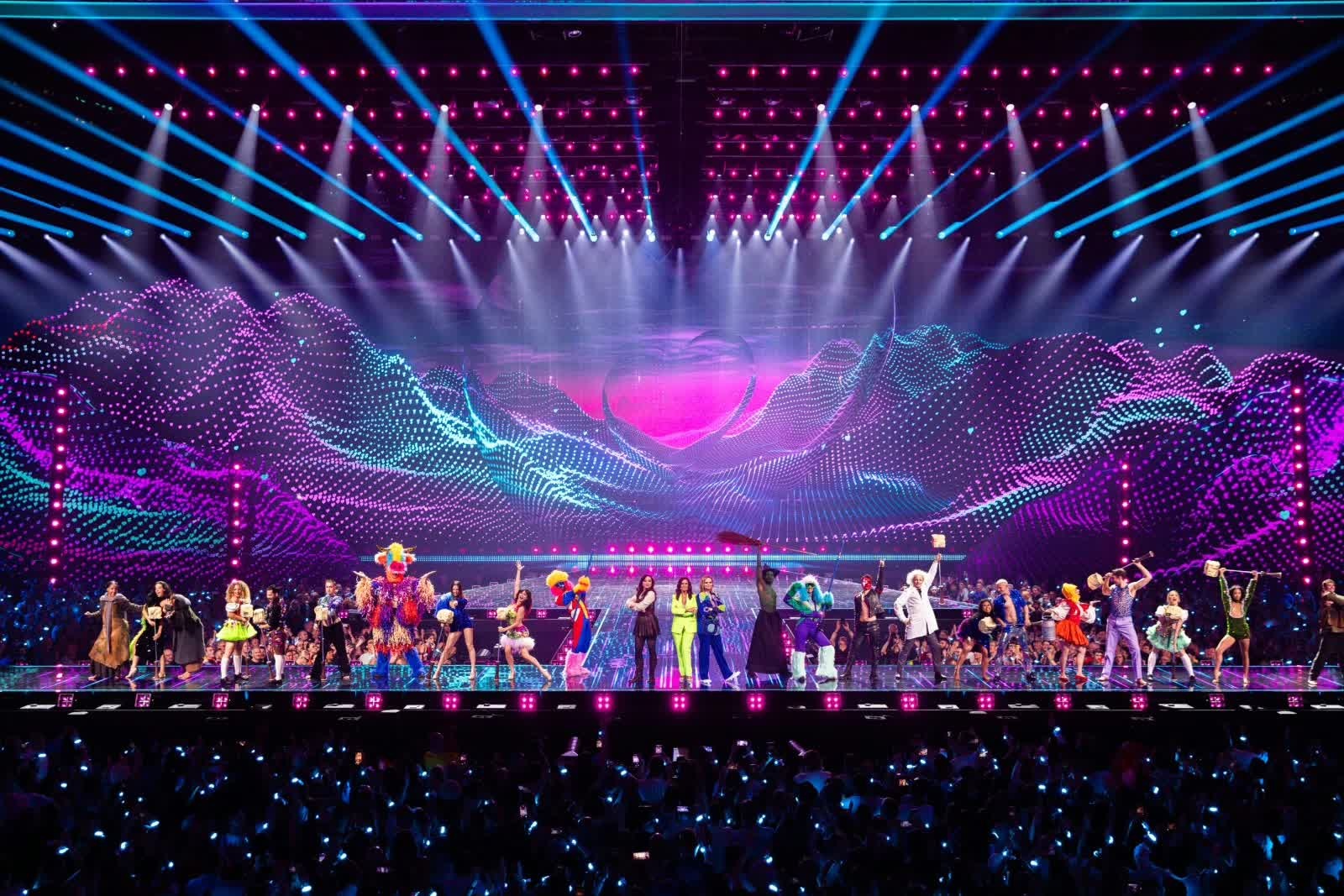 Eurovision 2026 bi tay chay vi Israel tham du hinh anh