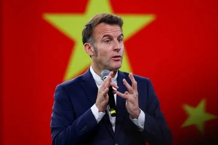 Tong thong Phap doa ap thue Trung Quoc hinh anh