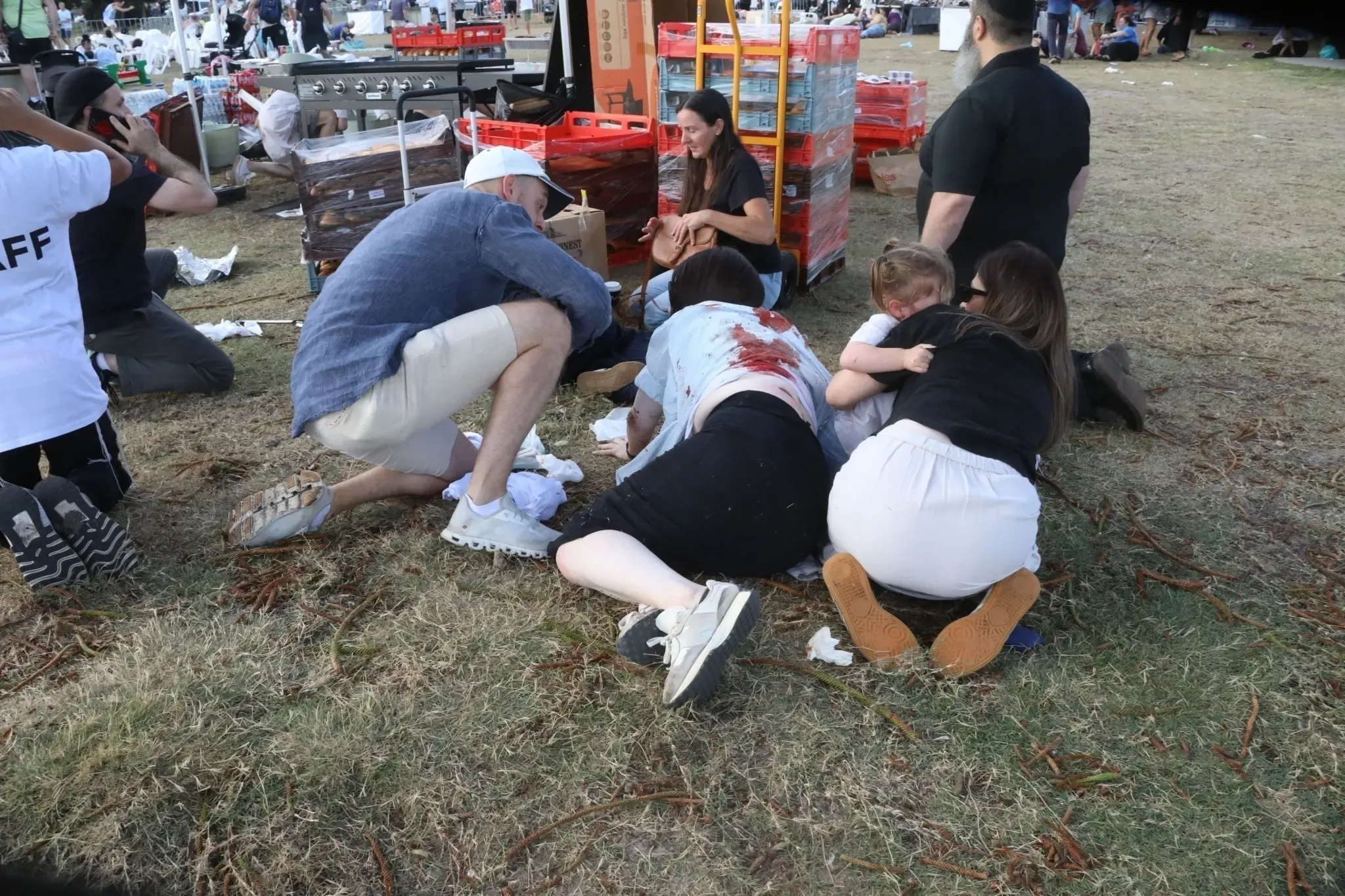 Toan canh vu xa sung giua ban ngay khien 15 nguoi chet o Australia hinh anh