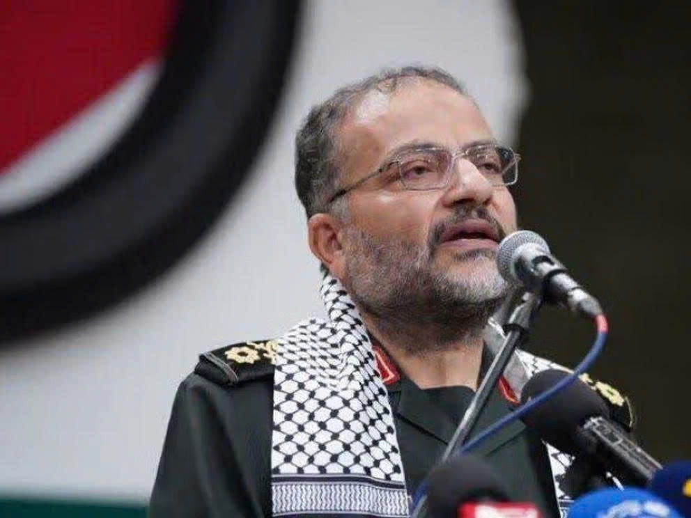 Israel tieu diet chi huy luc luong dan quan Basij cua Iran hinh anh