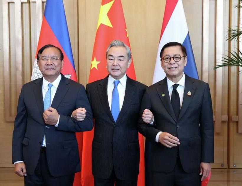Trung Quoc, Campuchia va Thai Lan thong nhat 5 phuong dien trong diem hinh anh