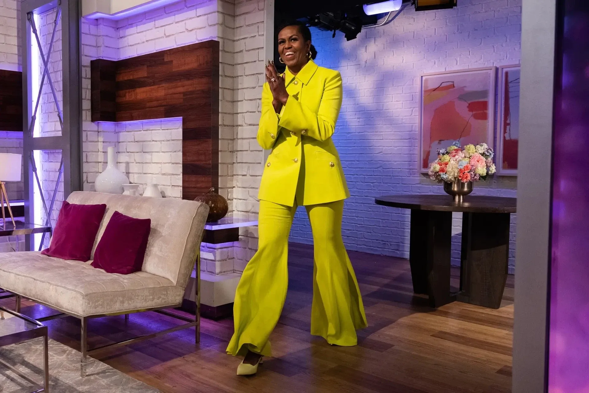 Ba Michelle Obama phan doi chong tranh cu nhiem ky ba hinh anh