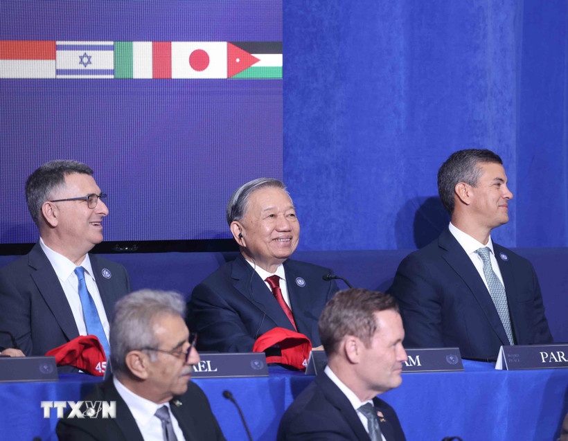 Ket qua chuyen tham du Hoi nghi Hoa binh cua Tong Bi thu To Lam hinh anh