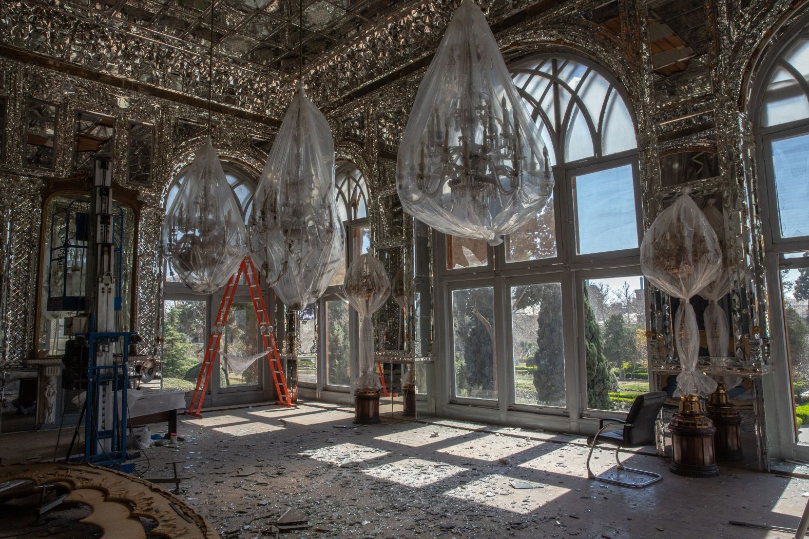 Di san UNESCO Golestan trung hoa luc My - Israel hinh anh