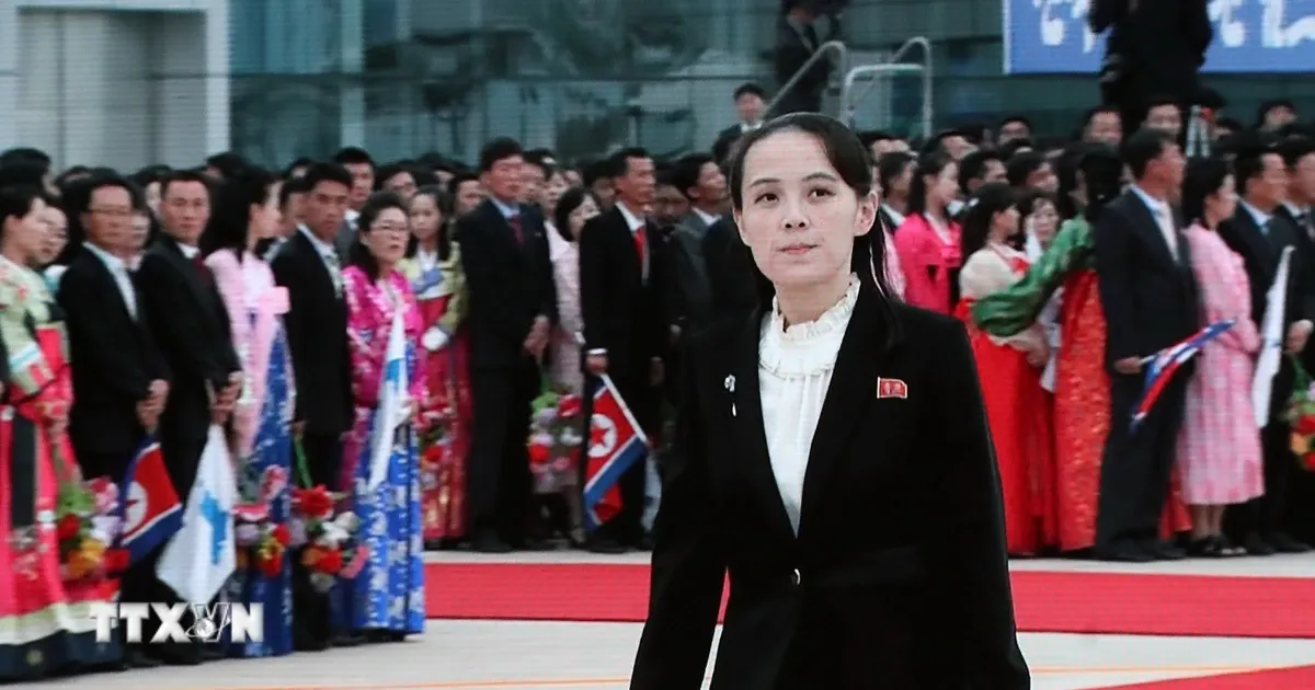 Trieu Tien cong bo chuc danh cua em gai ong Kim Jong Un hinh anh
