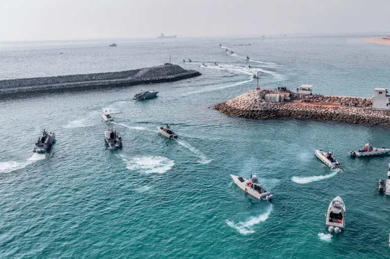 My - Iran dau hoa luc tai eo bien Hormuz hinh anh