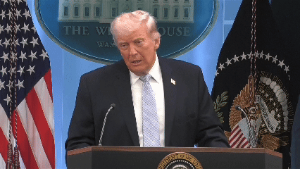 Ong Trump: Quan doi My 'nap dan' cho Iran mo cua eo bien Hormuz hinh anh