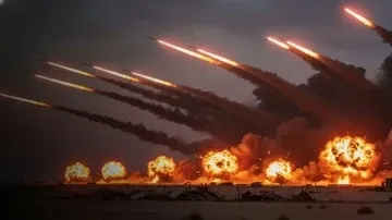 Iran o at tan cong tau chien My hinh anh