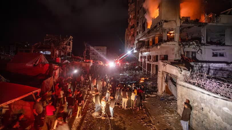 Israel ha sat thu linh quan su Hamas, Gaza rung chuyen trong lua dan hinh anh