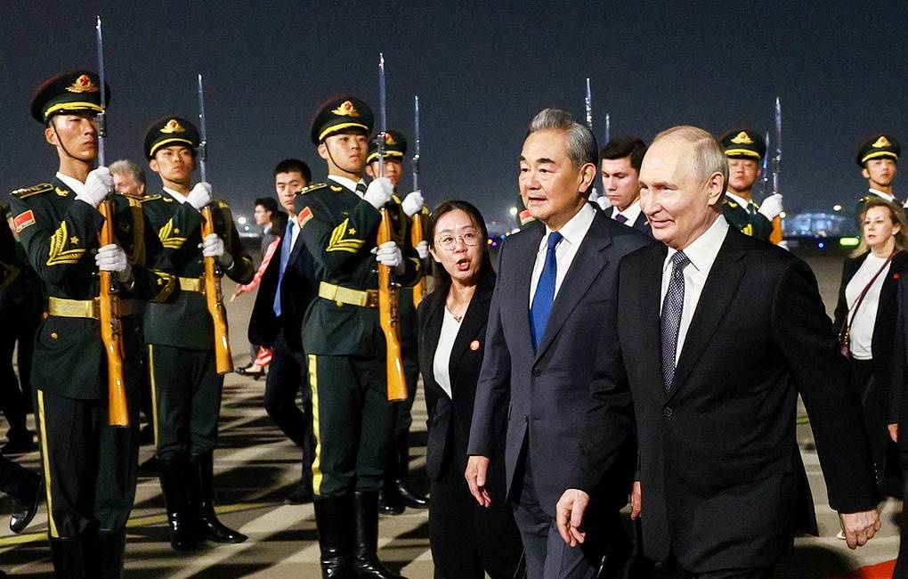 Trung Quoc trai tham do don Tong thong Nga Putin hinh anh
