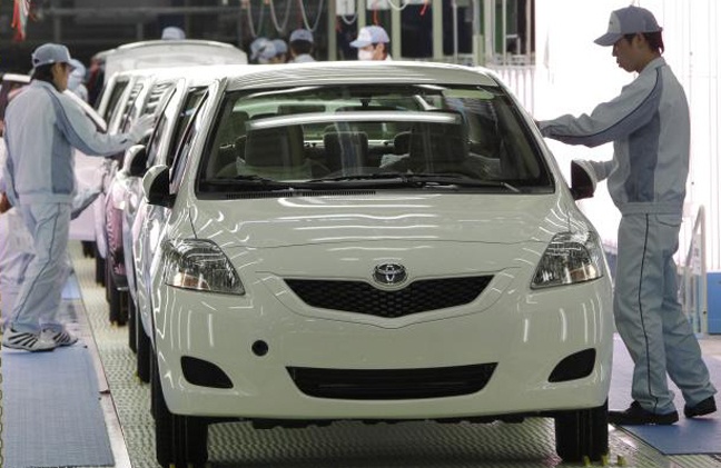 Toyota giam 40% san luong vi thieu chip hinh anh