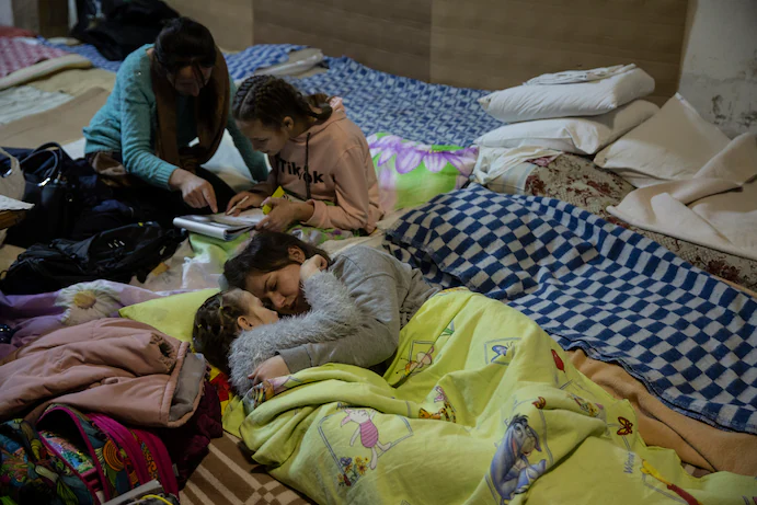 Benh vien nhi o Kyiv phai so tan. anh 1