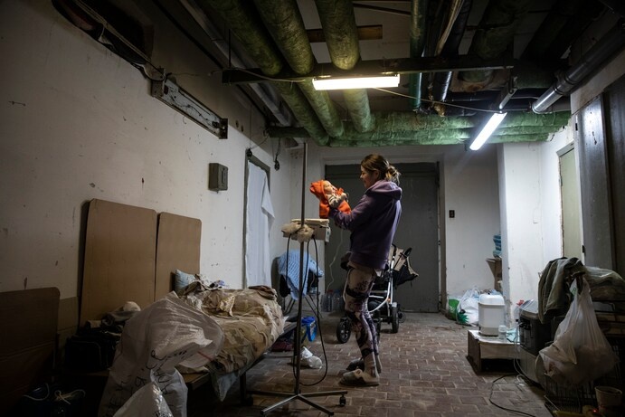 Benh vien nhi o Kyiv phai so tan. anh 6