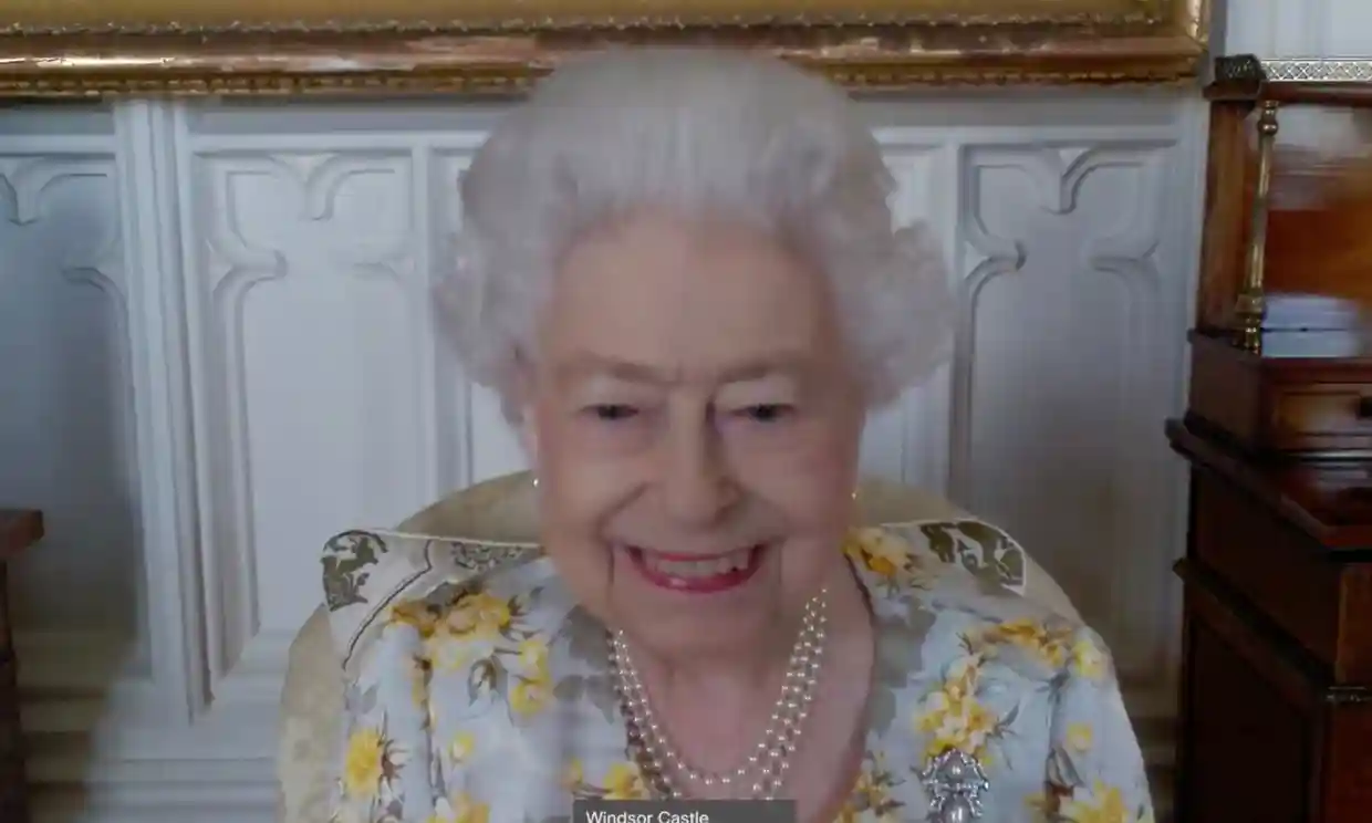 Covid-19 khien nu hoang Anh "kiet suc". anh 1