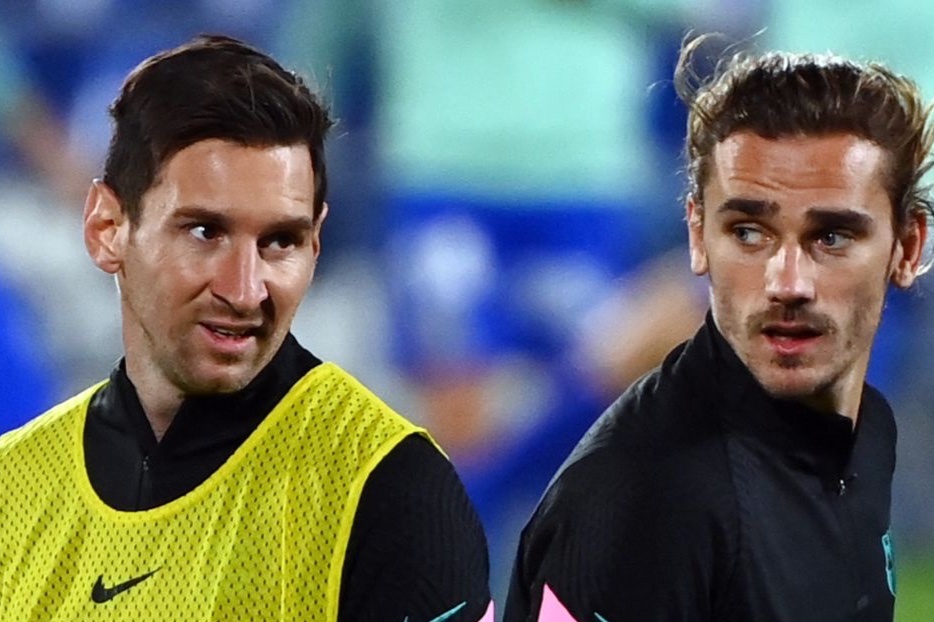 Barca ban Griezmann de giu chan Messi hinh anh