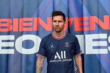 Messi den san tap PSG som 2 tieng hinh anh