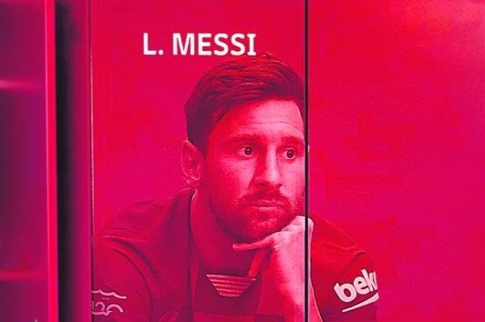 Messi de lai mot mon do o Barca hinh anh