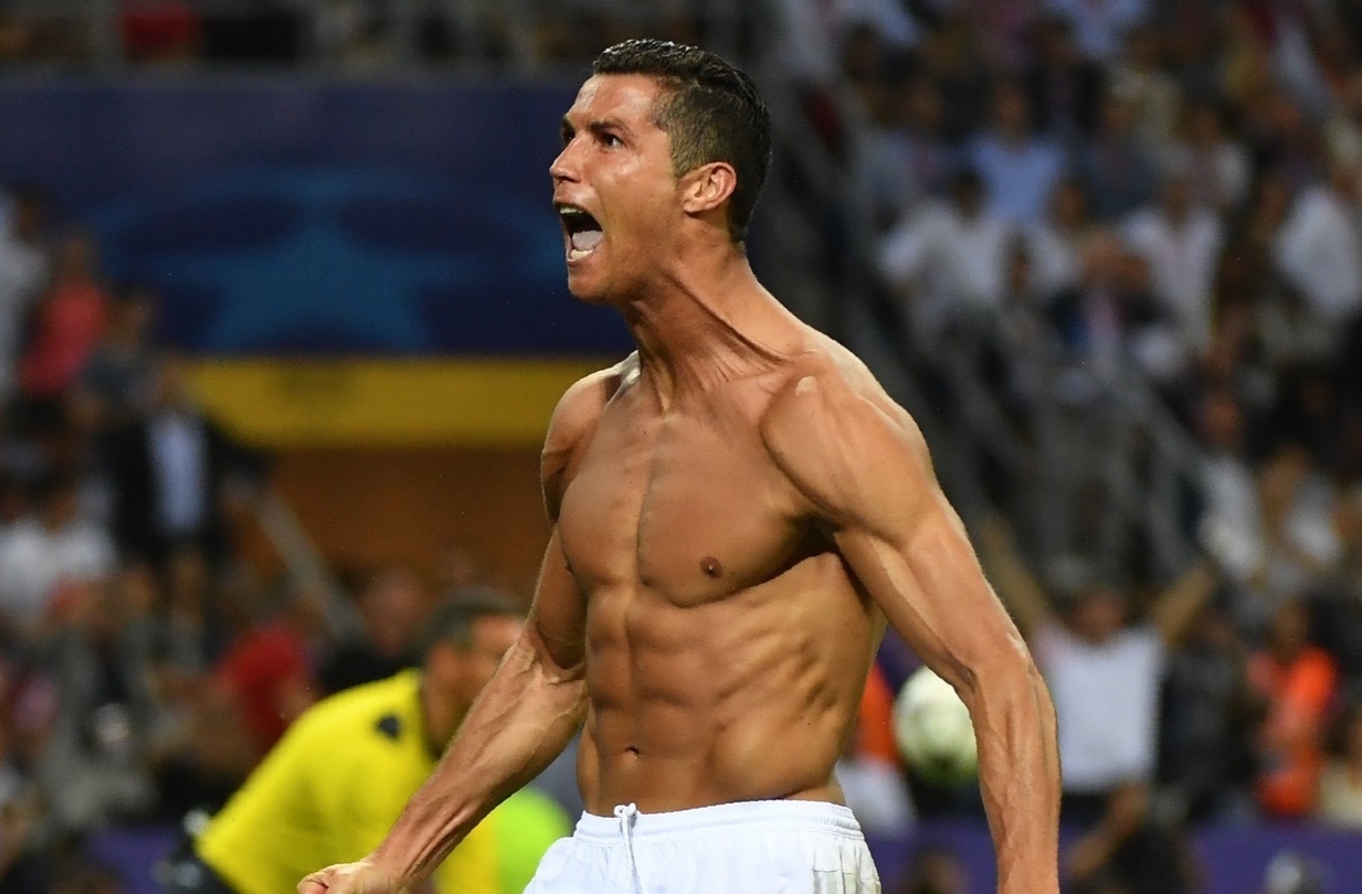 Y nghia man an mung cua Ronaldo, Messi hinh anh