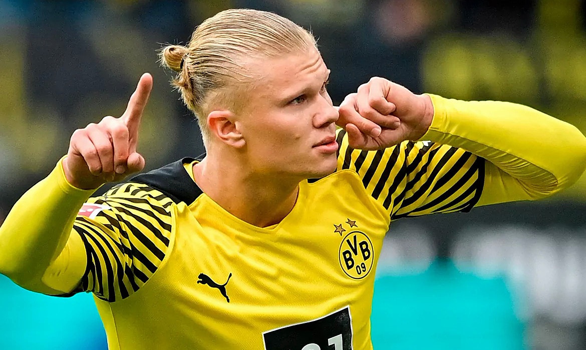 Haaland phoi bay thuc te phu phang o MU anh 1