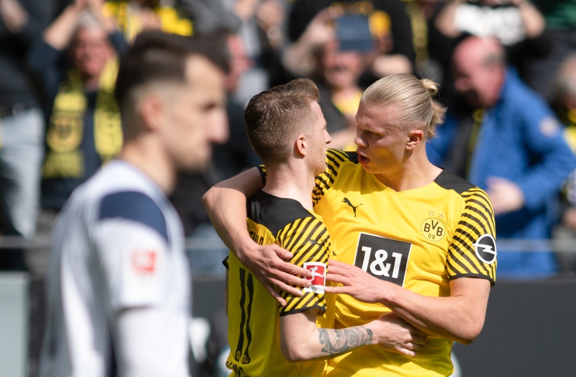 Haaland lap hat-trick trong ngay Dortmund that bai anh 5