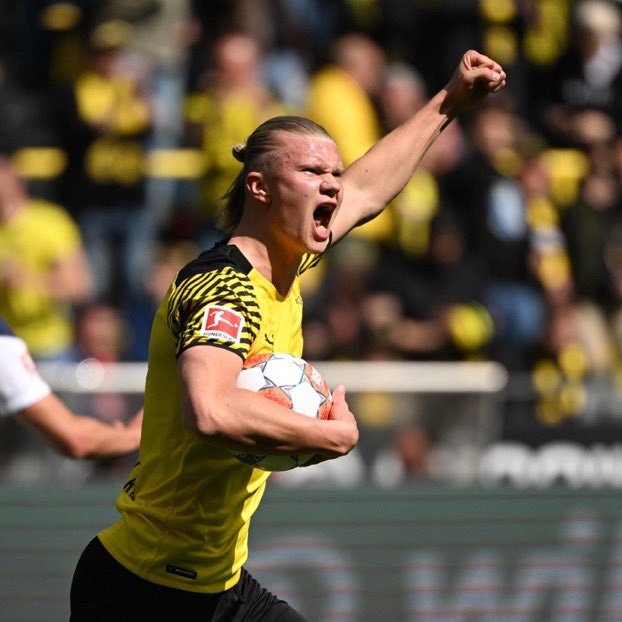 Haaland lap hat-trick trong ngay Dortmund that bai anh 1