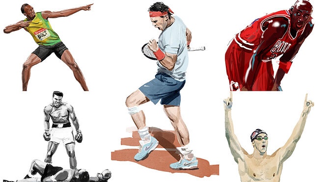 Nadal, Phelps va nhung van dong vien vi dai the gioi hinh anh