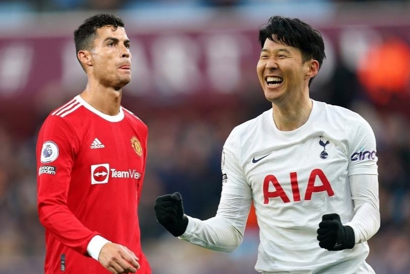 Ronaldo bi danh gia thap hon Son Heung-min hinh anh