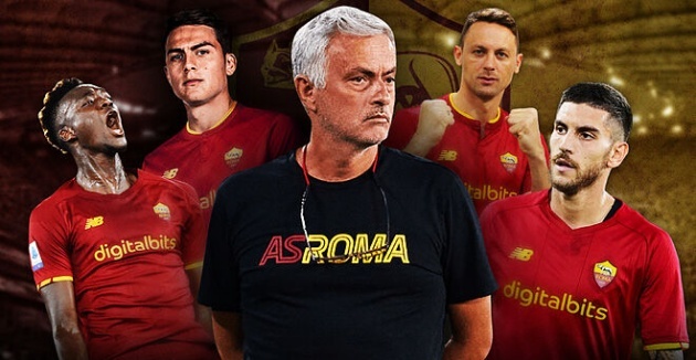 Mourinho bien Roma thanh doi bong dang gom hinh anh