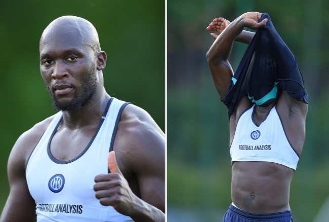 Co bap cua Lukaku hinh anh