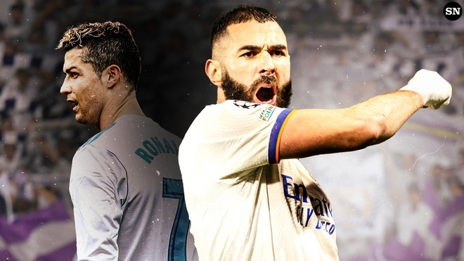 Benzema: 'Toi ghi nhieu ban hon tu khi Ronaldo roi Real' hinh anh