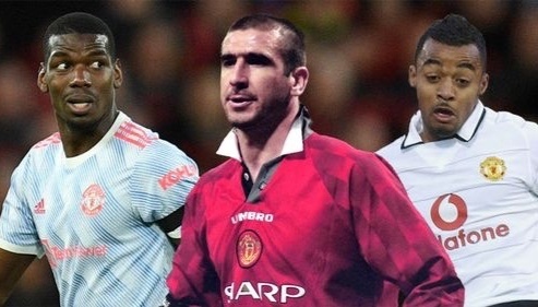 Tinh canh trai nguoc cua dan sao Phap tung khoac ao MU hinh anh