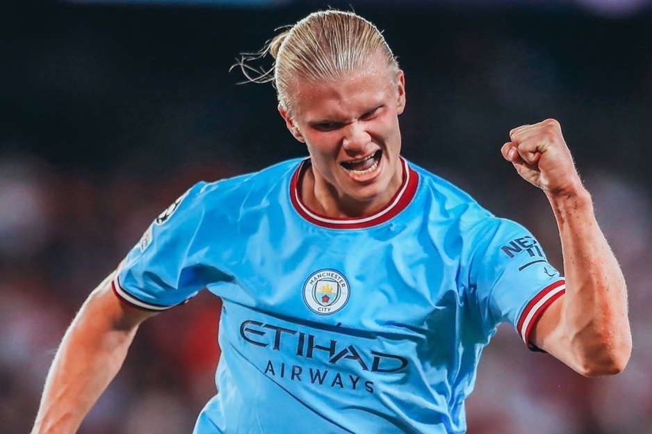 Haaland tro thanh mon hoi lich su cua Man City hinh anh