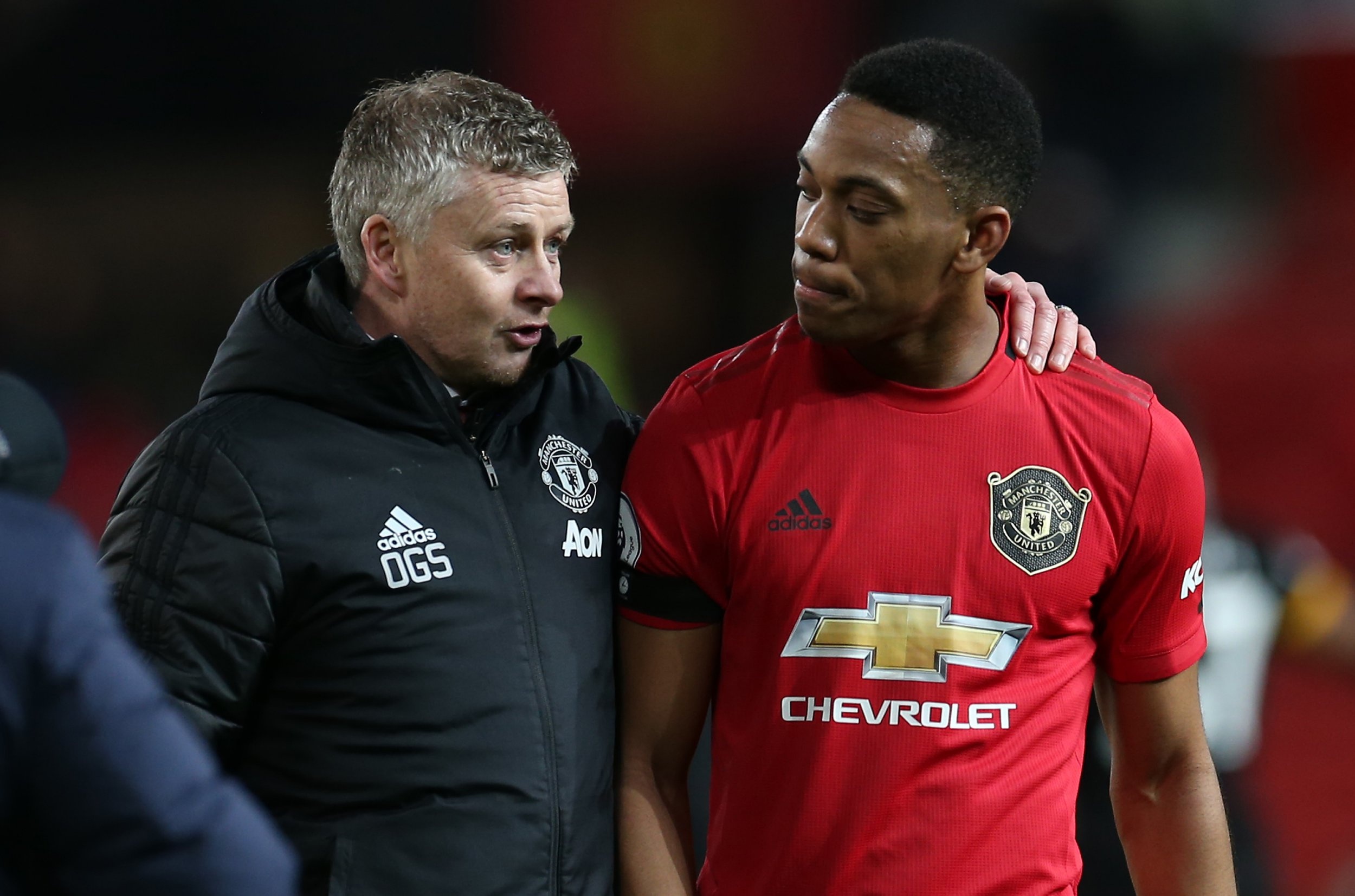 Martial len an Mourinho,  Solskjaer anh 1