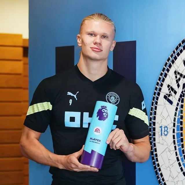 Haaland hay nhat Ngoai hang Anh thang 8 hinh anh