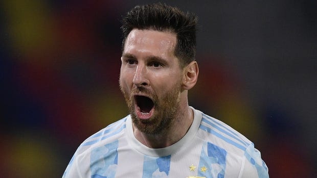 HLV Sampaoli: 'Messi la thien tai' hinh anh