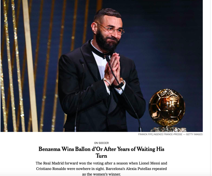 Benzema gianh Qua bong vang anh 5