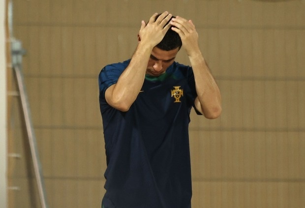 Ronaldo trong met moi anh 1