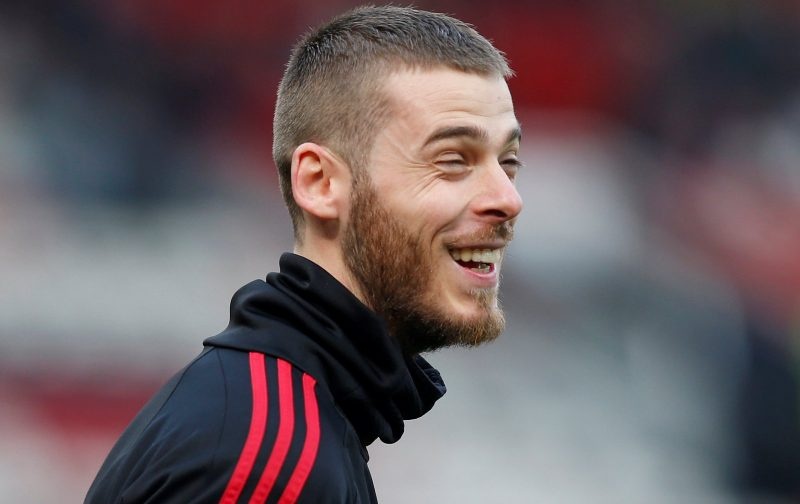 Phan ung cua De Gea khi Tay Ban Nha bi loai hinh anh