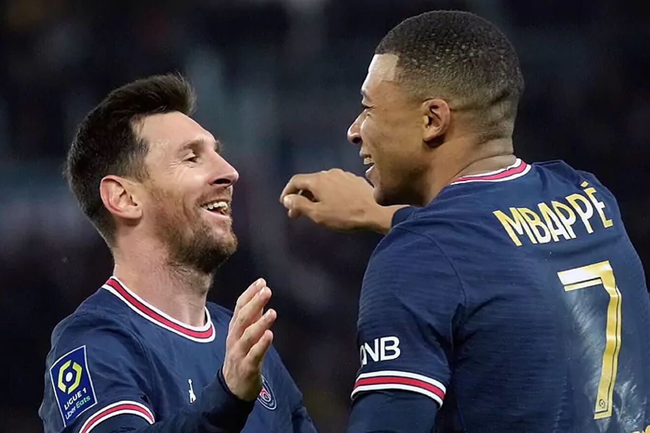 Messi doi dau Mbappe anh 1