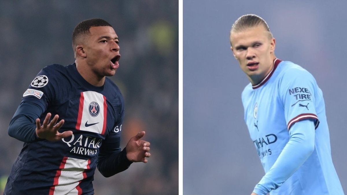 Phan ung nguoc cua Mbappe va Haaland khi bi so sanh hinh anh