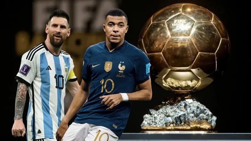 Messi dan dau cuoc dua Qua bong vang 2023 hinh anh