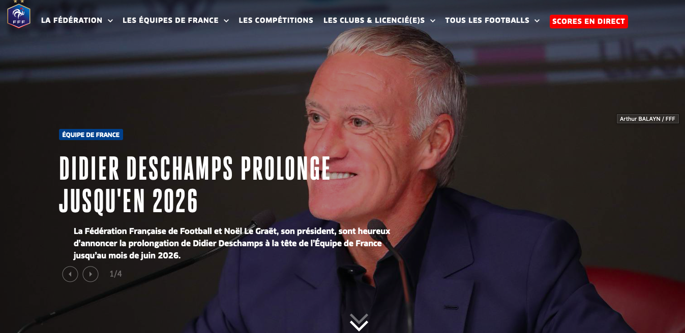 Deschamps dan dat Phap anh 1